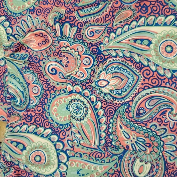 Womens Simply Southern paisley wide leg pants size S/M - Picture 3 of 4